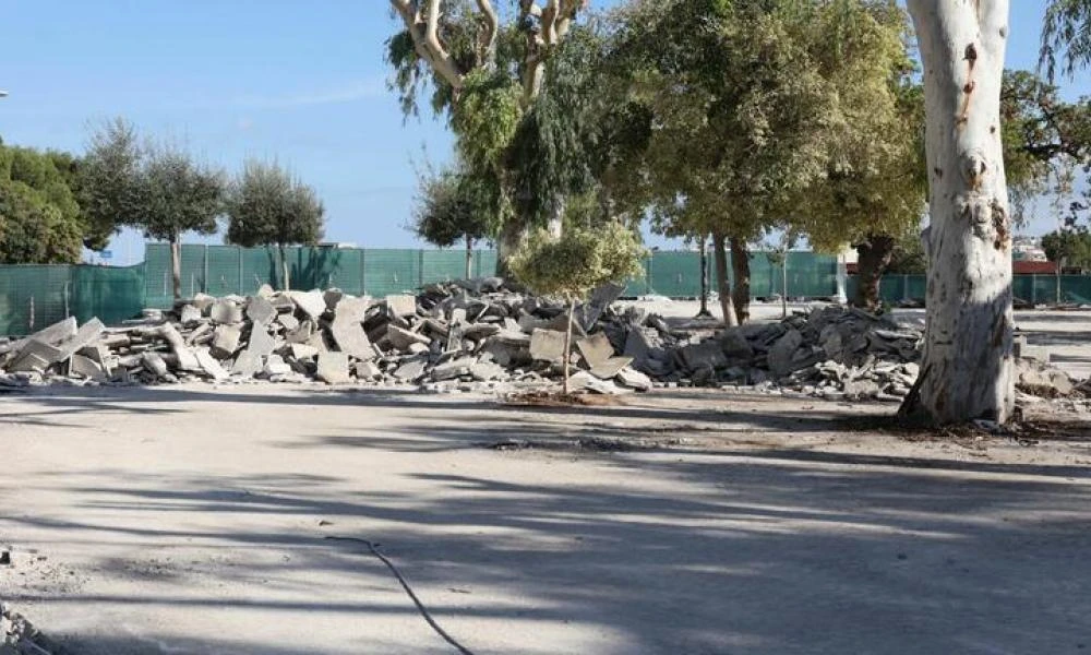Ηράκλειο: Βρέθηκαν αρχαία στην πλατεία Ελευθερίας - Διακόπτονται επ' αόριστον τα έργα